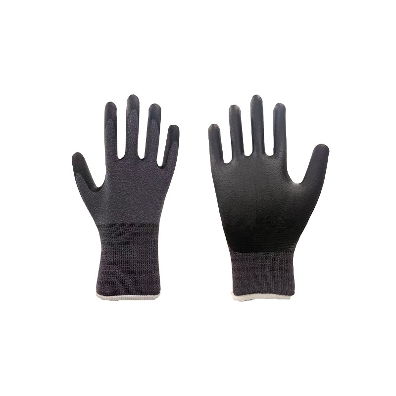 Sarung Tangan Buih Nitril Dicelup Nylon-spandex 15-tolok Sarung Tangan Buih Nitril Dicelup Nylon-spandex 15-tolok